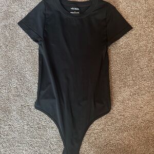 Womens Wild Fable Black Bodysuit One Piece